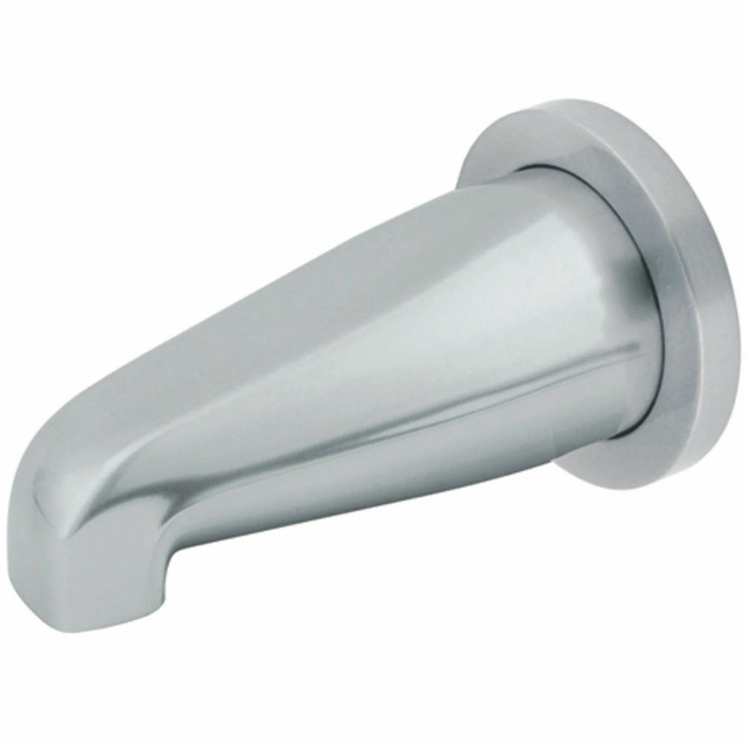 Shower Scape K187E1 5-Inch Non-Diverter Tub Spout With Flange, Polished Chrome