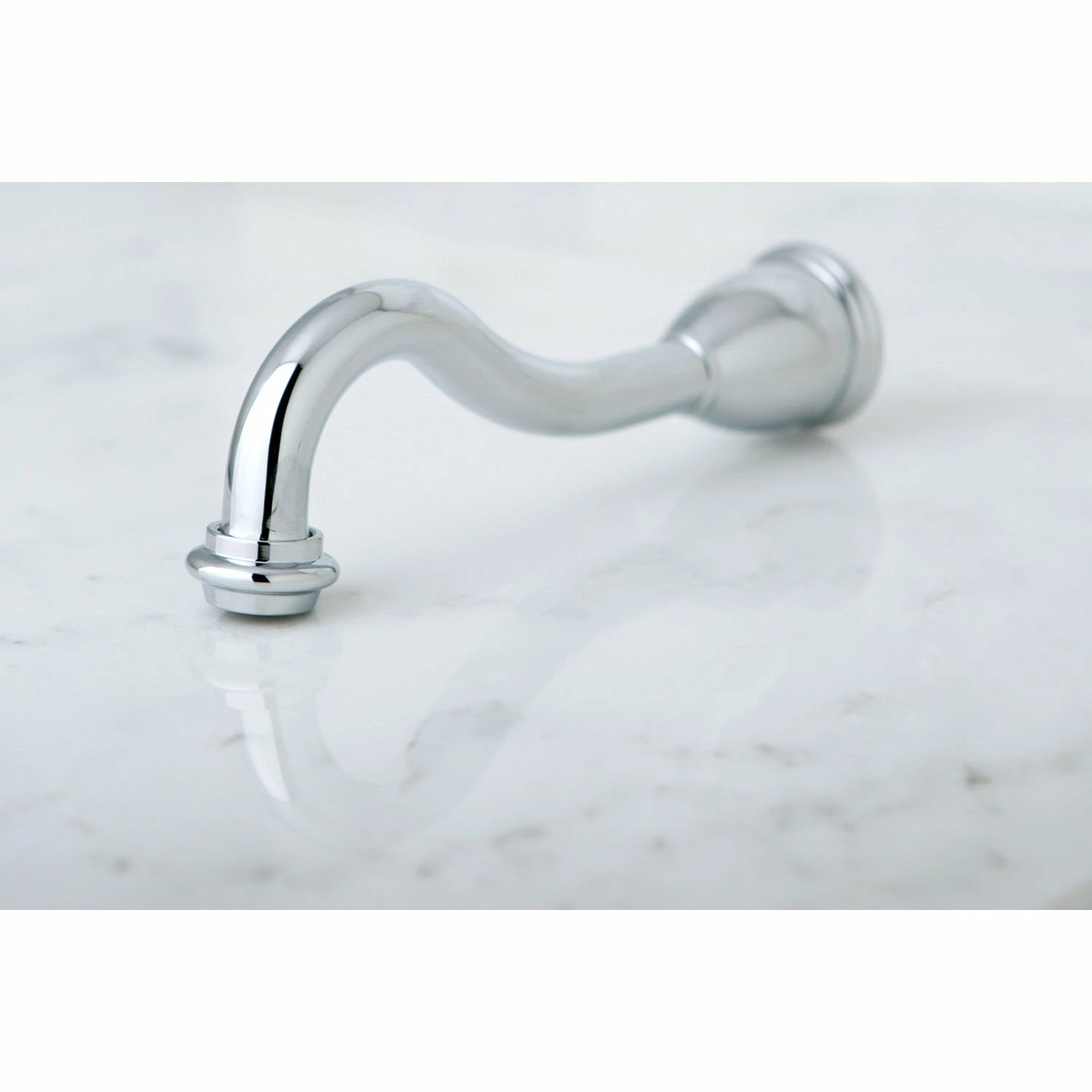 Shower Scape K1887A1 8-Inch Non-Diverter Tub Spout, Polished Chrome - Image 3