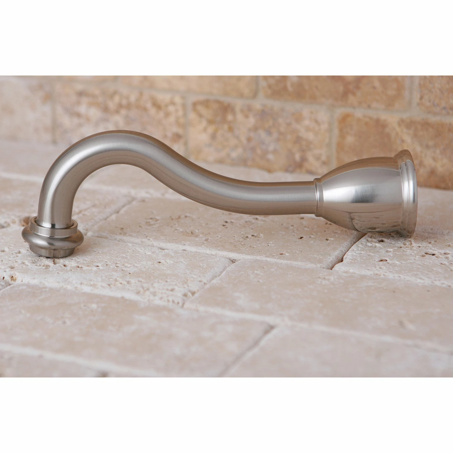 Shower Scape K1887A8 8-Inch Non-Diverter Tub Spout, Brushed Nickel - Image 3
