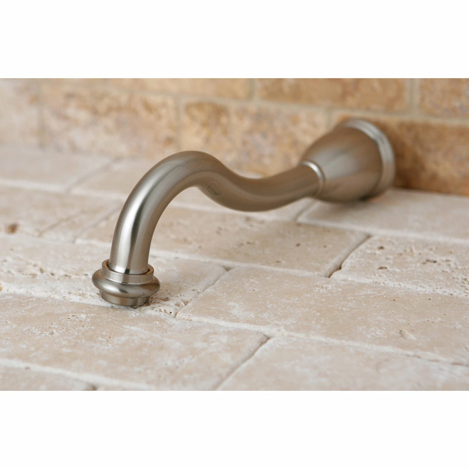 Shower Scape K1887A8 8-Inch Non-Diverter Tub Spout, Brushed Nickel - Image 4