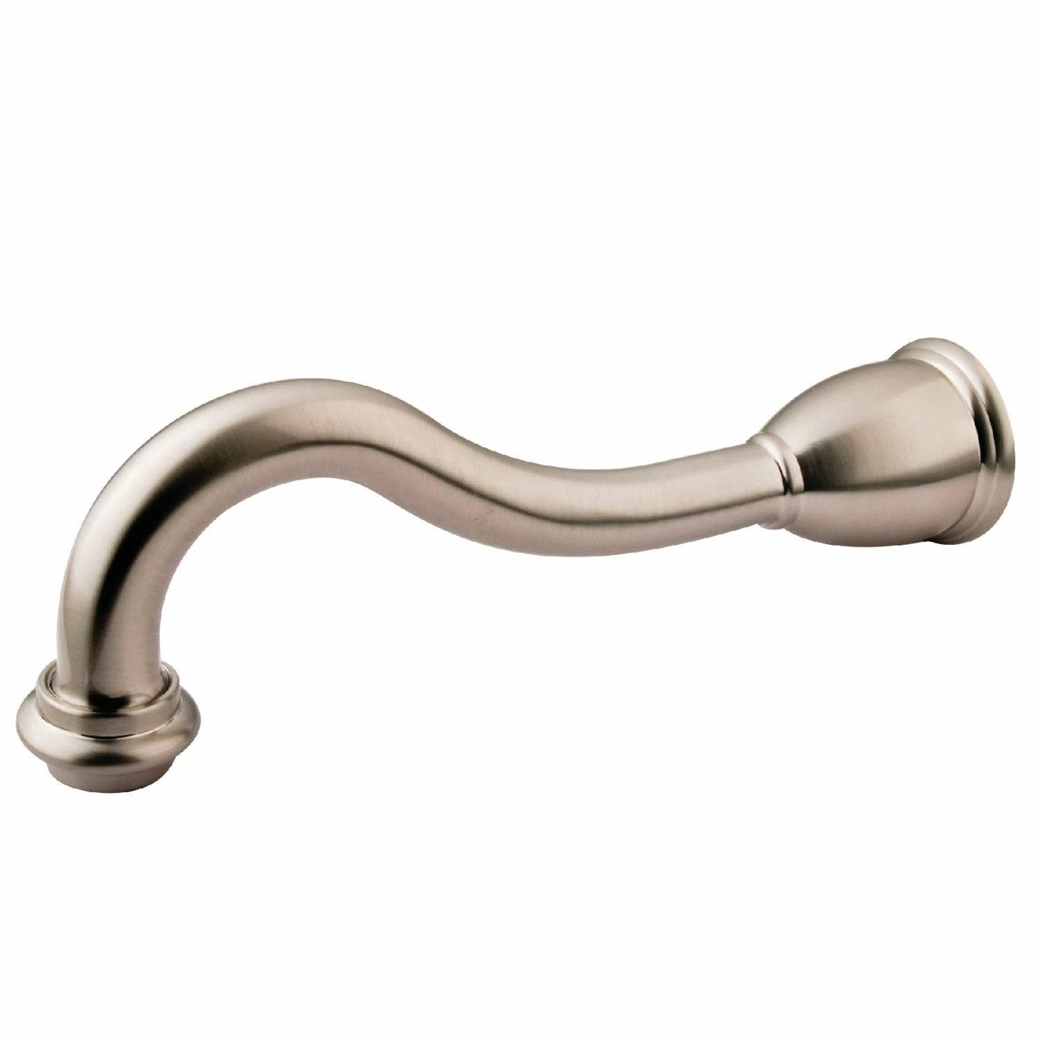 Shower Scape K1887A8 8-Inch Non-Diverter Tub Spout, Brushed Nickel