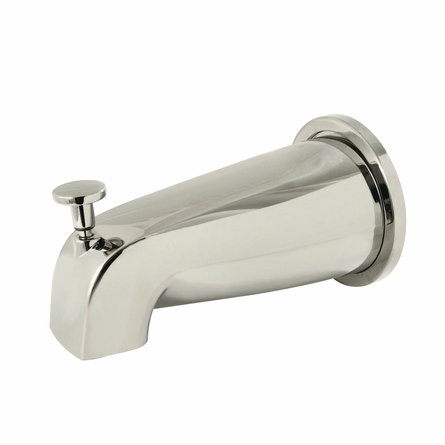 Shower Scape K188E6 5-1/2 Inch Diverter Tub Spout, Polished Nickel