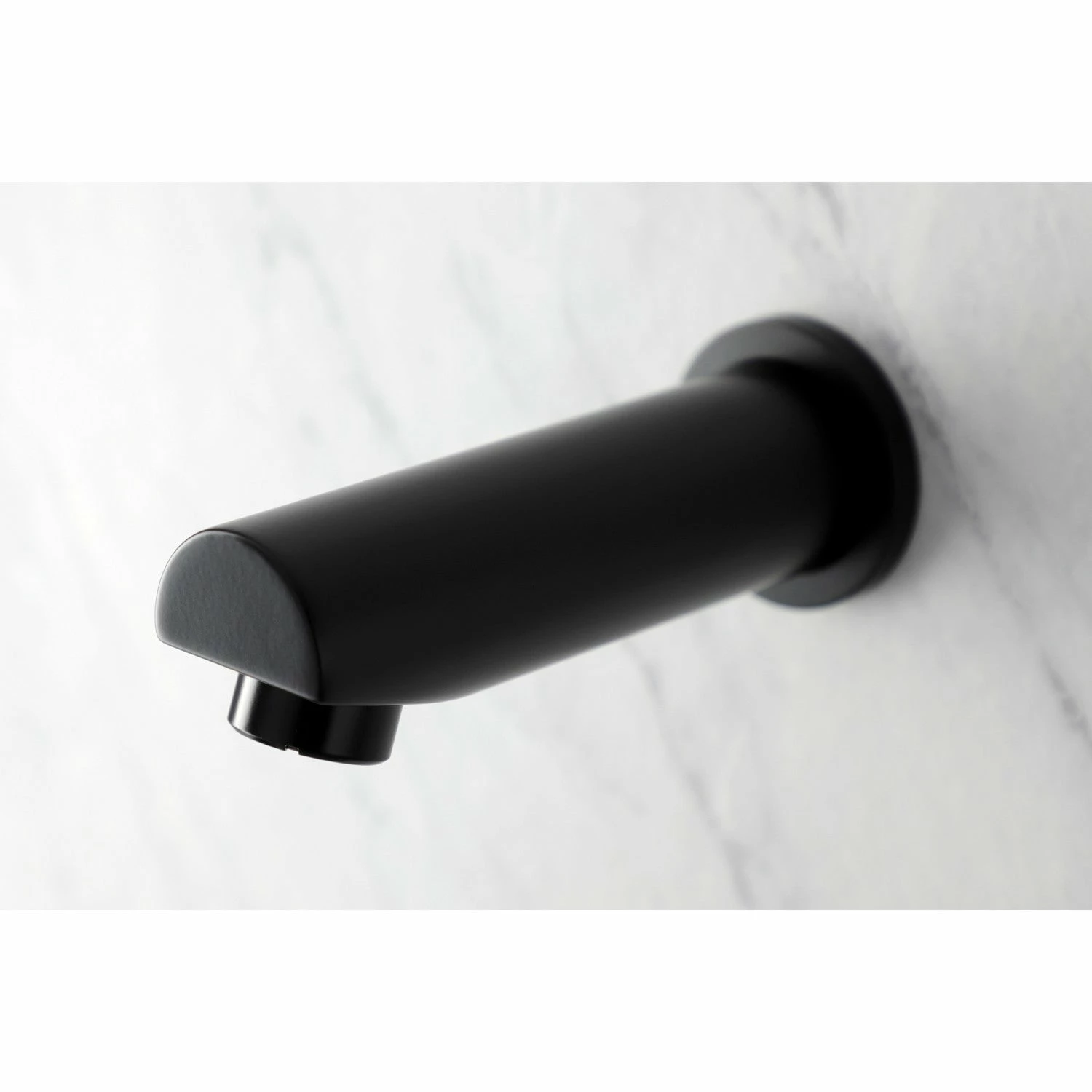 Shower Scape K8187A0 6-1/2 Inch Non-Diverter Tub Spout, Matte Black - Image 3