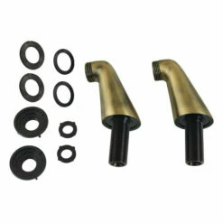 Kingston KSEL267AB Brass Deck Mount Tub Faucet Riser (KS267AB), Antique Brass