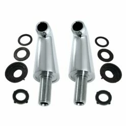 KSEL267C Brass Deck Mount Tub Faucet Riser (KS267C), Polished Chrome