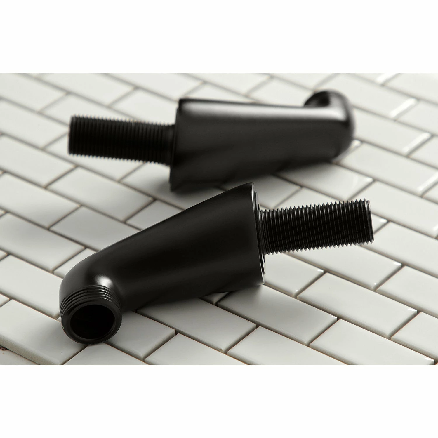 Kingston KSEL267MB Brass Deck Mount Tub Faucet Riser (KS267MB), Matte Black - Image 2