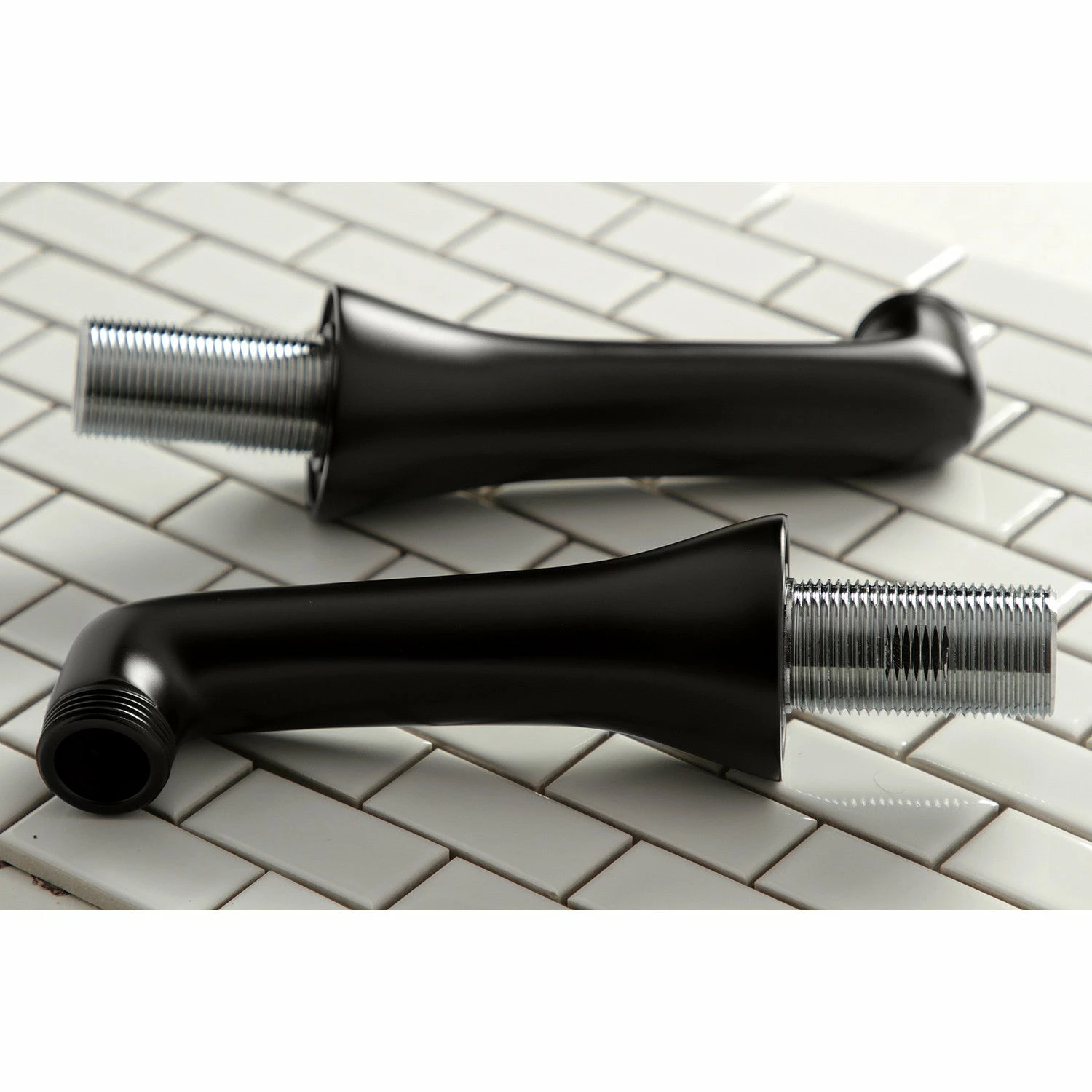 KSEL268MB Brass Deck Mount Tub Faucet Riser (KS268MB), Matte Black - Image 2