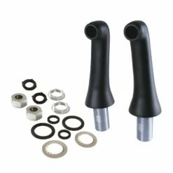 KSEL268MB Brass Deck Mount Tub Faucet Riser (KS268MB), Matte Black