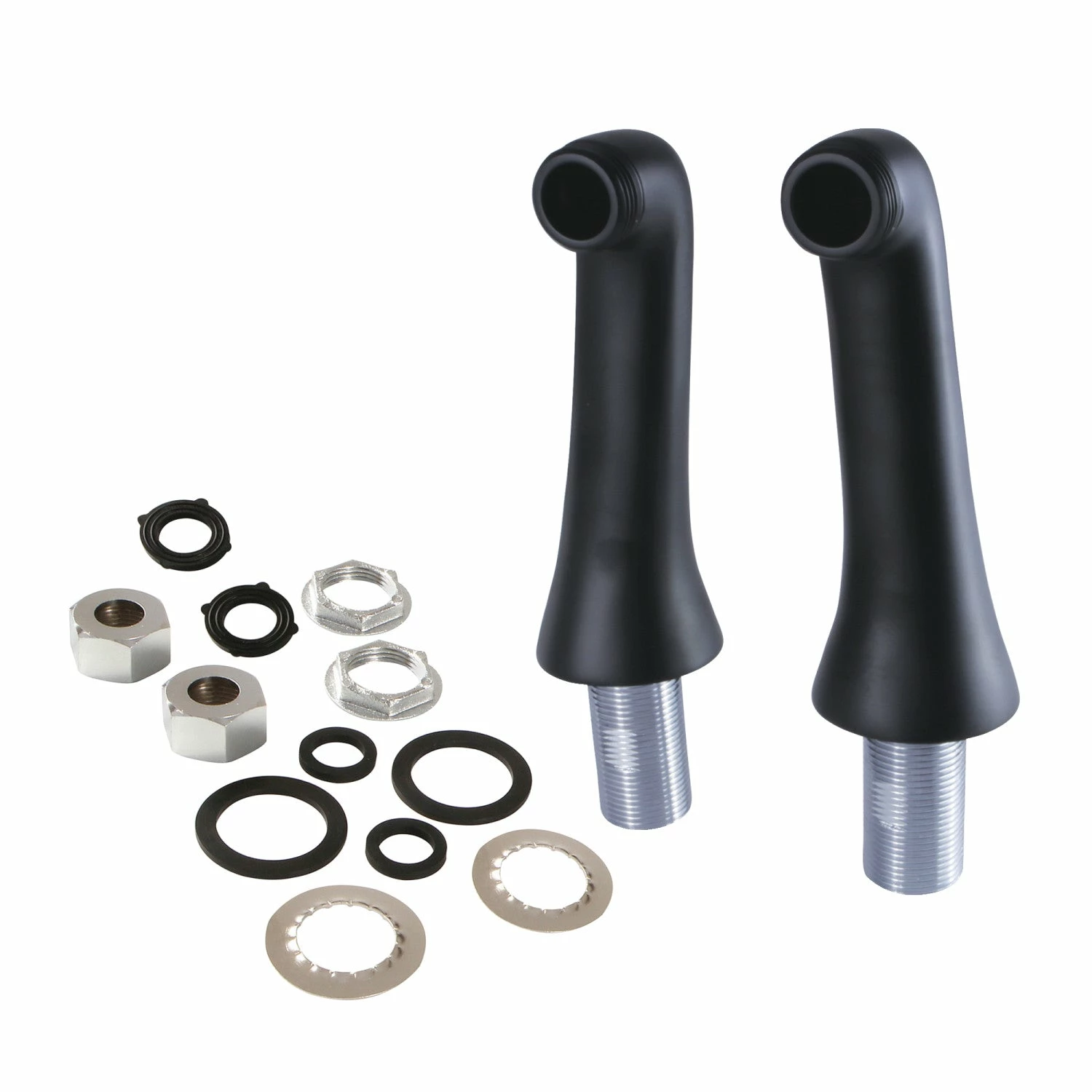 KSEL268MB Brass Deck Mount Tub Faucet Riser (KS268MB), Matte Black