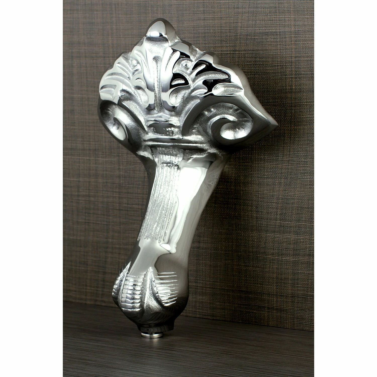 Aqua Eden NHVCTZB1 4-Piece (Set) Bourbon Brass Tub Feet, Polished Chrome - Image 2