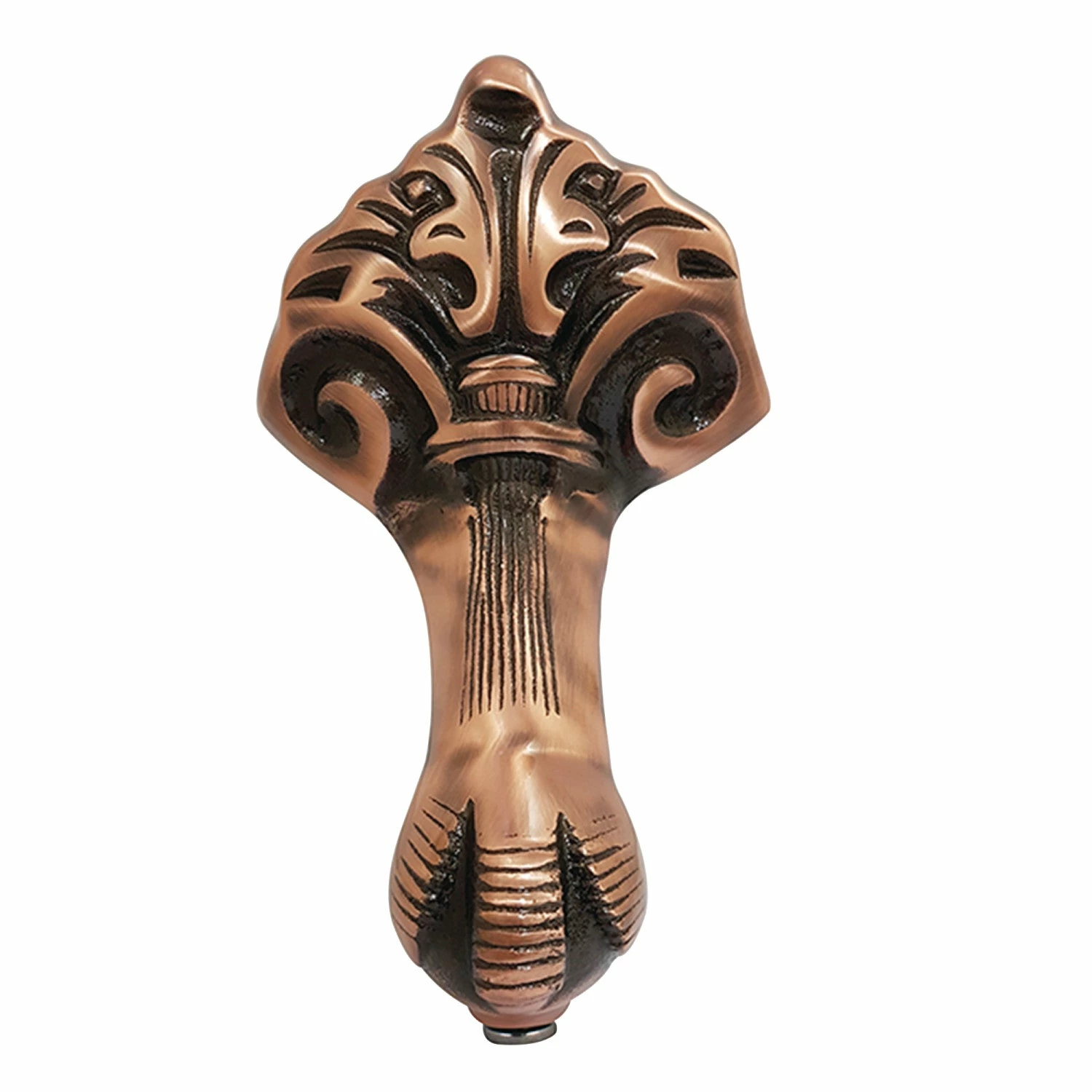 Aqua Eden NHVCTZB6 4-Piece (Set) Bourbon Brass Tub Feet, Naples Bronze