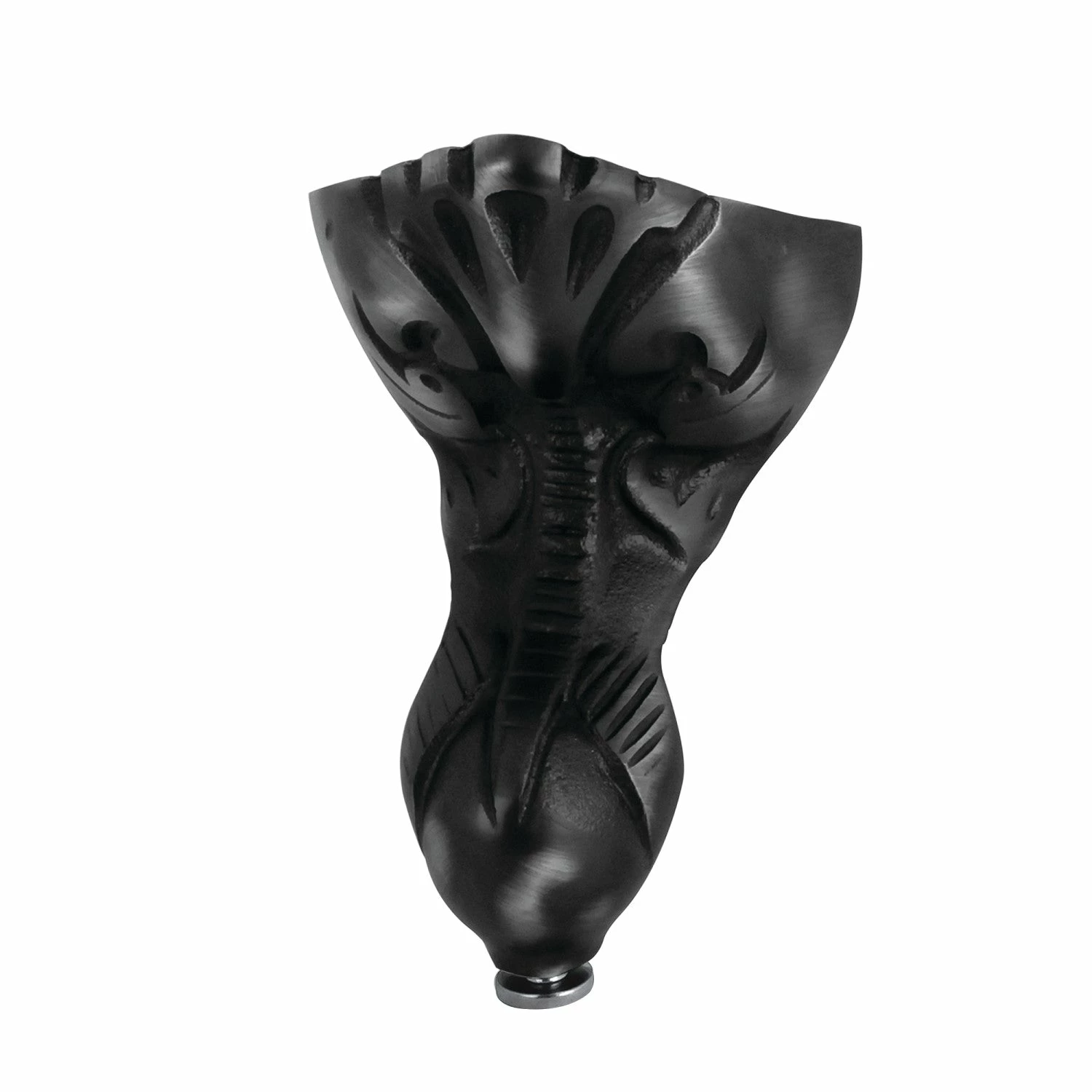 Aqua Eden NHVCTZT0 4-Piece (Set) Tudor Brass Tub Feet, Matte Black