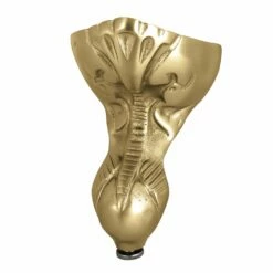 Aqua Eden NHVCTZT7 4-Piece (Set) Tudor Brass Tub Feet, Brushed Brass