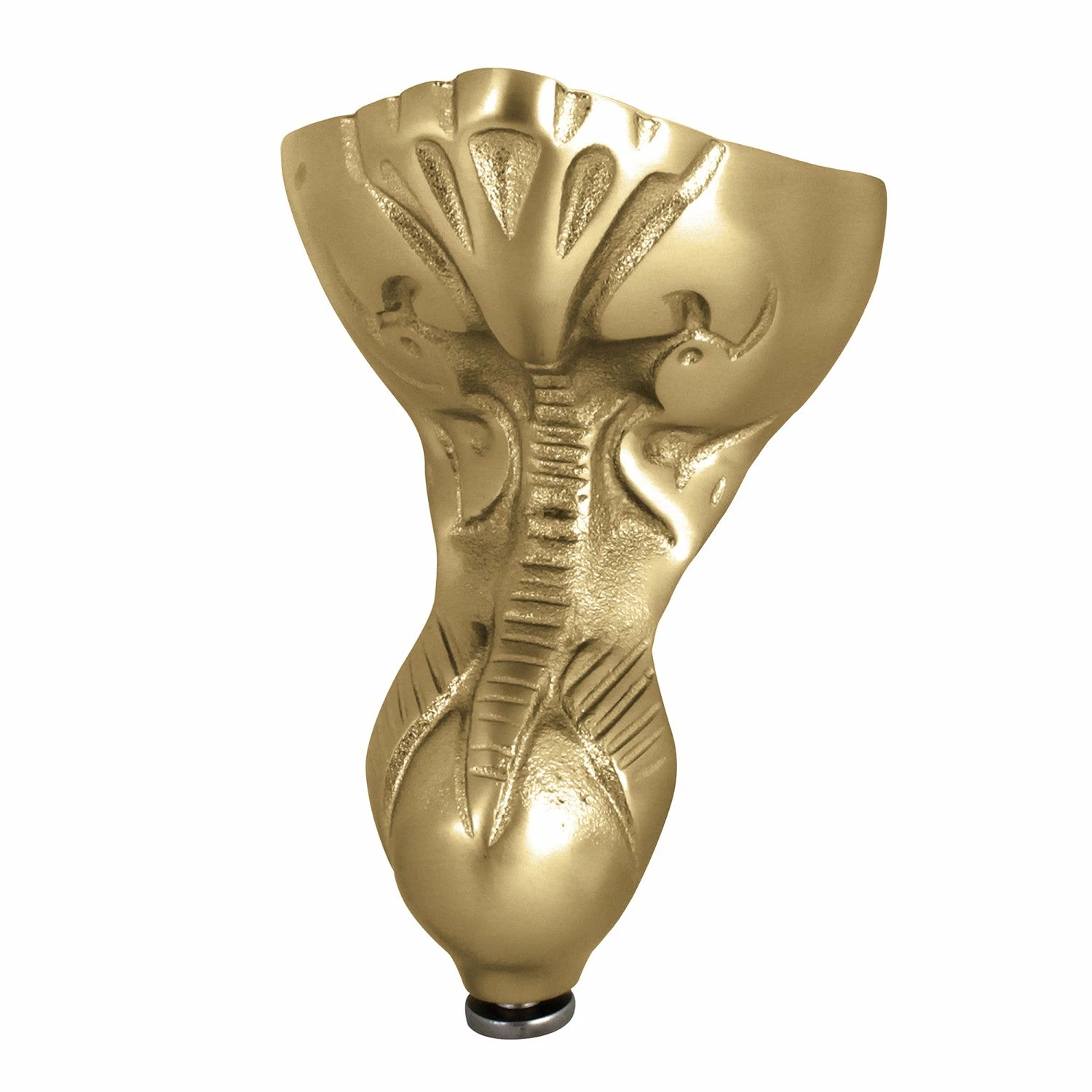 Aqua Eden NHVCTZT7 4-Piece (Set) Tudor Brass Tub Feet, Brushed Brass