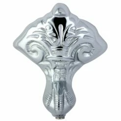 Aqua Eden VCTNB1 4-Piece (Set) Bourbon Cast Iron Tub Feet, Polished Chrome