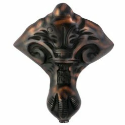 Aqua Eden VCTNB5 4-Piece (Set) Bourbon Cast Iron Tub Feet, Oil Rubbed Bronze