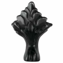 Aqua Eden VCTNC0 4-Piece (Set) Lion Cast Iron Tub Feet, Matte Black