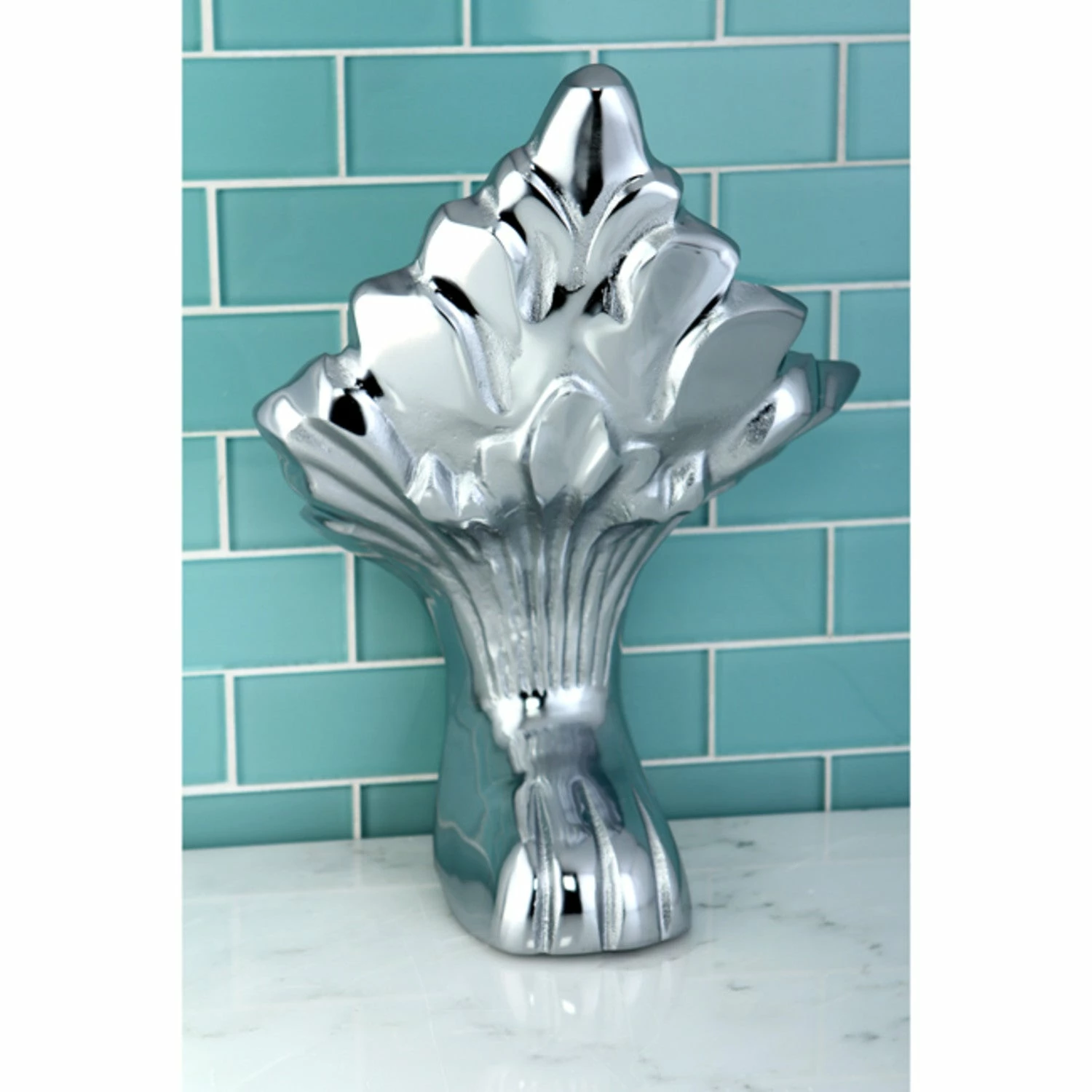 Aqua Eden VCTNC1 4-Piece (Set) Lion Cast Iron Tub Feet, Polished Chrome - Image 3