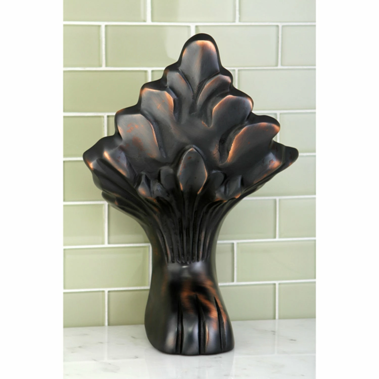 Aqua Eden VCTNC5 4-Piece (Set) Lion Cast Iron Tub Feet, Oil Rubbed Bronze - Image 3