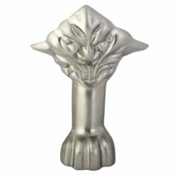 Aqua Eden VCTNH8 4-Piece (Set) Lion Paw Cast Iron Tub Feet, Brushed Nickel