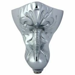 Aqua Eden VCTNT1 4-Piece (Set) Tudor Cast Iron Tub Feet, Polished Chrome