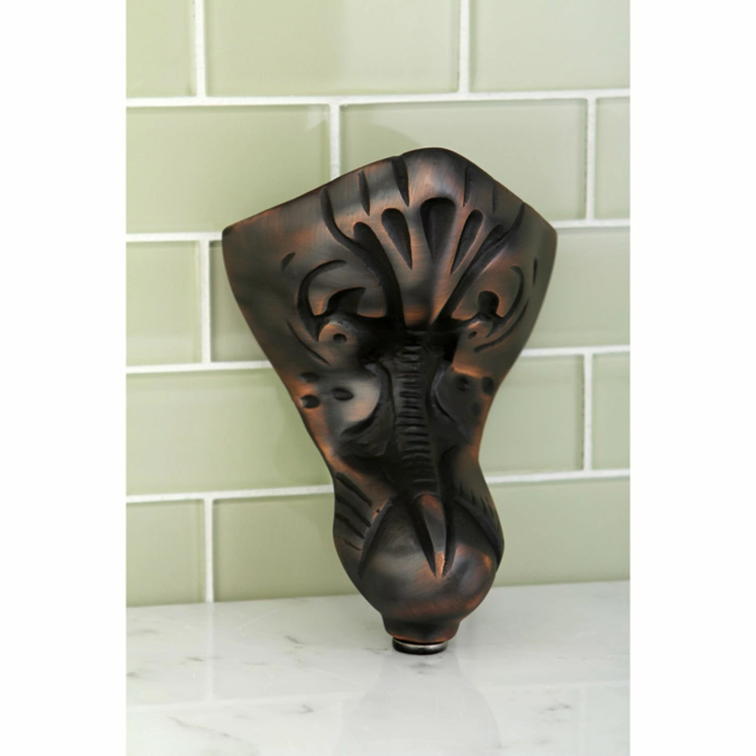 Aqua Eden VCTNT5 4-Piece (Set) Tudor Cast Iron Tub Feet, Oil Rubbed Bronze - Image 3