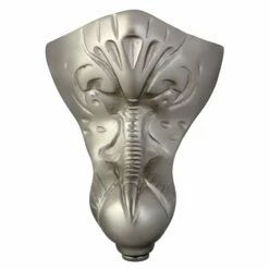 Aqua Eden VCTNT8 4-Piece (Set) Tudor Cast Iron Tub Feet, Brushed Nickel