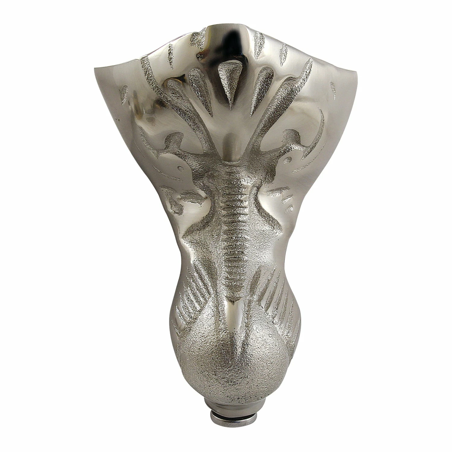 Aqua Eden VCTSW8 4-Piece (Set) Cast Iron Tub Feet, Brushed Nickel