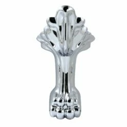Aqua Eden VFMCWA1 4-Piece (Set) Aluminum Tub Feet, Polished Chrome