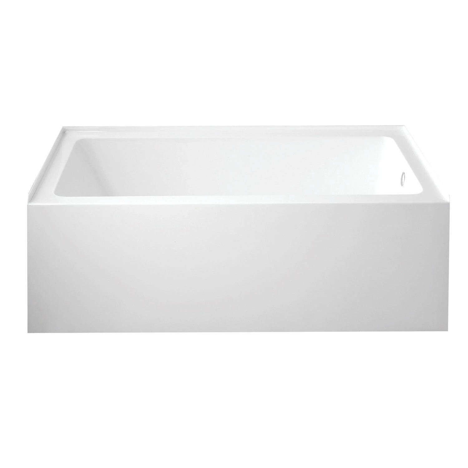 Oriel VTAP6032R22C 60-Inch Anti-Skid Acrylic Alcove Tub With Right Hand Drain Hole, White - Image 2